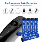 8 PCS 1512mWh AAA Rechargeable Lithium Batteries 1.5V Charger 1600 Cycle 100%NEW — photo 9