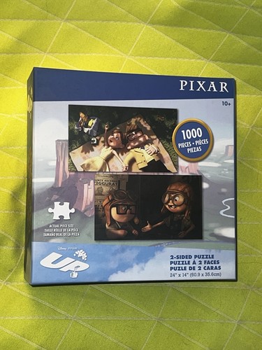 Disney Parks Pixar “Up” Carl & Ellie 2-Sided Jigsaw Puzzle 1000 Pieces ~ NEW NIB - Picture 1 of 15