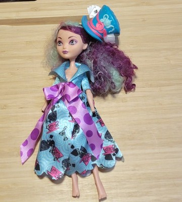 Retired! Ever After High Way Too Wonderland Madeline Hatter Girl Doll