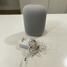 Google Nest Audio Smart Speaker Grey GXCA6 w/ Power Cable, Works Great