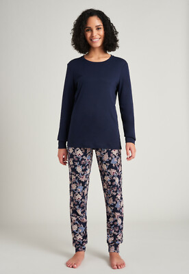 Schiesser Dames Nachtmode Pyjama set lang 161067 bij