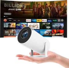 Mini Projecteur 4K Videoprojecteur Portable - Projecteur Video WiFi 6 Android 11