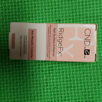 CND Creative Nail Design RIDGE FX Base Coat - Nail Surface Enhancer .5oz/15ml 
