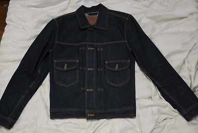 Bravestar Selvage Badlands V1 Jacket Denim Selvedge Indigo XS Men 
