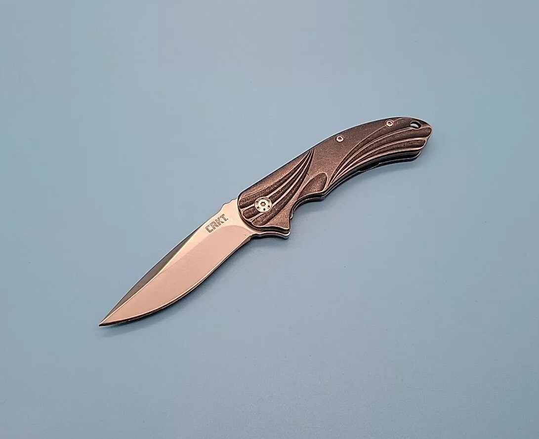 CRKT 6016 Williwaw Pocket Knife - Hammond Design - Plain Blade