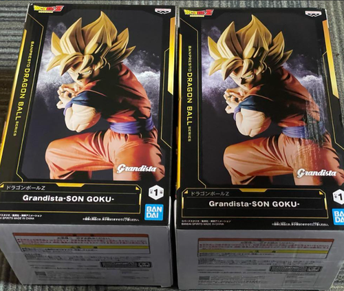 Dragon Ball Z Grandista SON GOKU Figur 2er Set BANPRESTO Super Saiyajin Goku - Bild 2 von 7