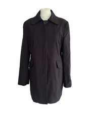 Veronika Maine Australia Womens Black Mid Length Tailored Jacket. Size Uk 14.