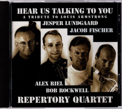 Repertory Quartet - Hear Us Talking to You - Jazz CD Jesper Lundgaard Alex Riel