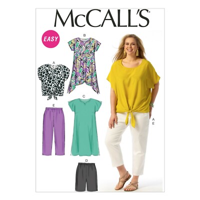 McCalls Schnittmuster M6971 - Shirt - Kleid - Hose - lässig sportlich