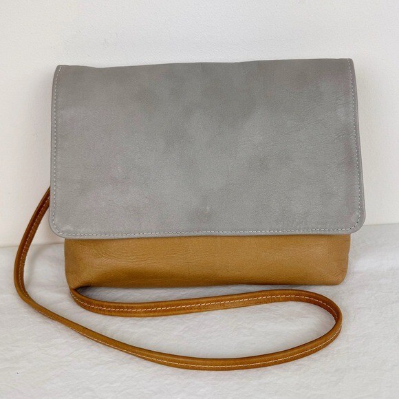 Ceri Hoover Hadley Stylish Leather Crossbody Bag with Adjustable Strap