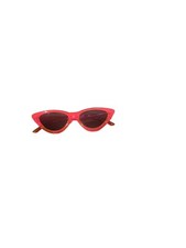 Women  s Sunglasses Neon Pink Cat Eye