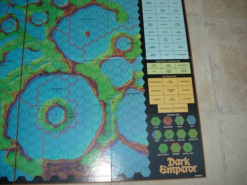 JUEGO DEL EMPERADOR OSCURO - AVALON HILL - 1985 - EMPERADOR OSCURO - RARO - FANTÁSTICA GUERRA - Imagen 4 de 9