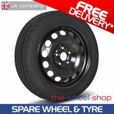 15" Vauxhall Meriva B 2010 - 2016 Full Size Spare Wheel & Tyre - Free Delivery