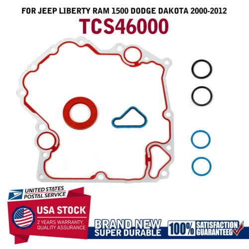 For Jeep Grand Cherokee 4.7L 1999-2003 Engine Timing Cover Gasket Set #TCS46000