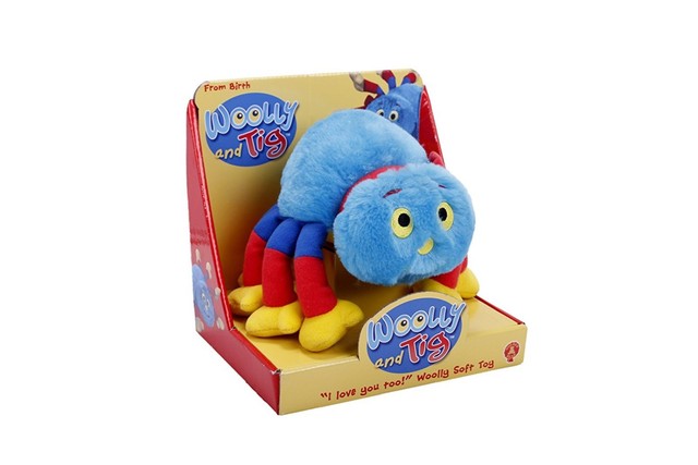 woolly spider soft toy