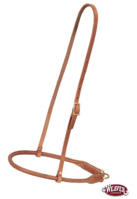 Rounded Leather Noseband Herman Oak Leather by Weaver Leather New