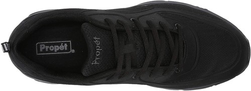 Propet 258077 Mens Stability Laser Sneaker Solid Black Size 7 Medium - Picture 2 of 7