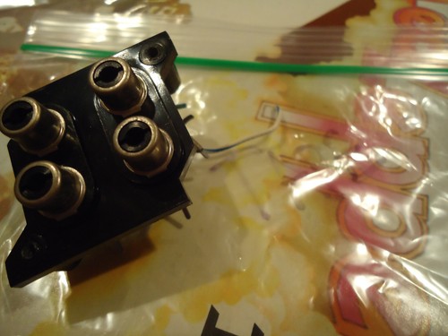 Marantz 2226 Stereo Receiver Parting Out Tape RCA Jacks