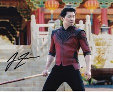 SIMU LIU signed autograph 20x25cm SHANG CHI in person autograph COA