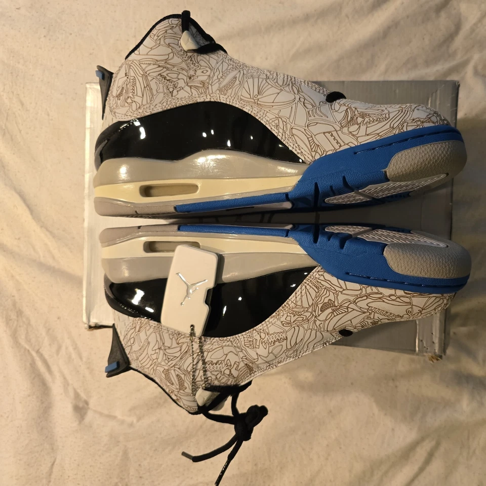 Talla 9.5 - Air Jordan Dub-Zero Foto Azul Foto 2 de 4