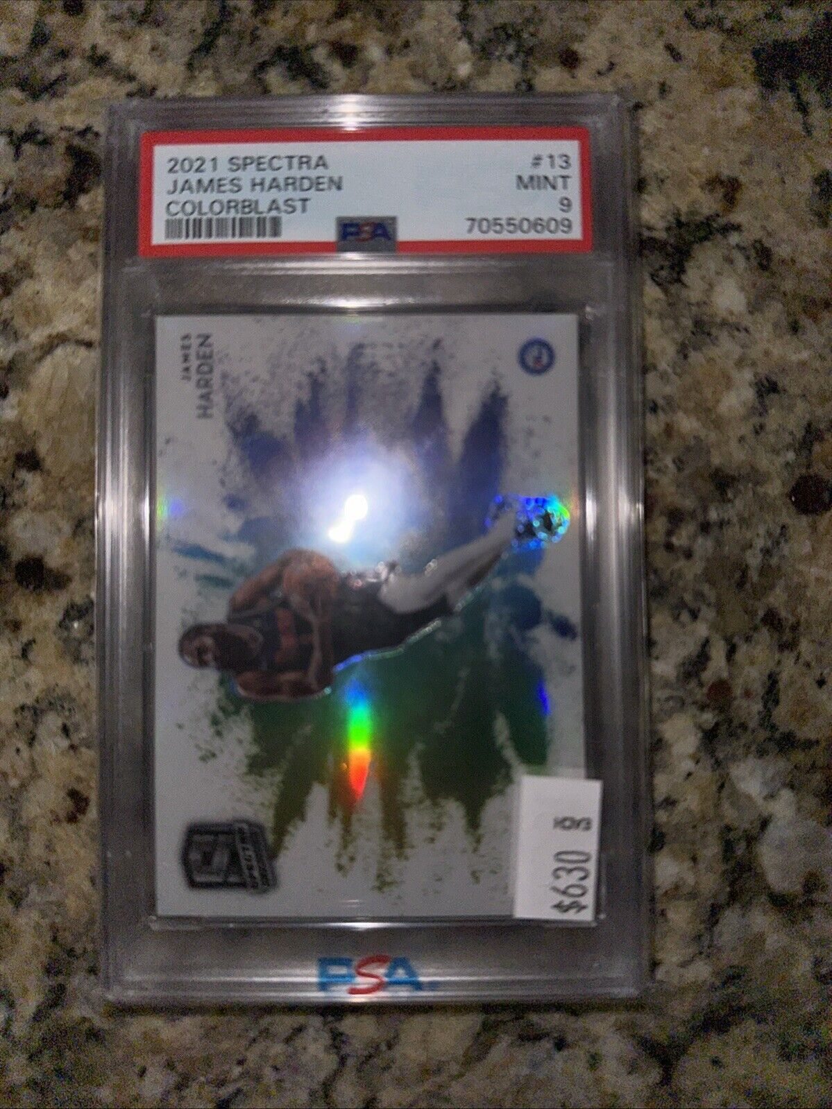 2021-22 Panini Spectra - Color Blast #13 James Harden