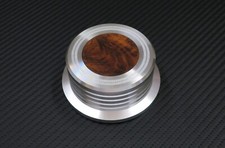 Weight Turntables Disc Stabilizer LP Vinyl Record Stroboscope Clamp Silver