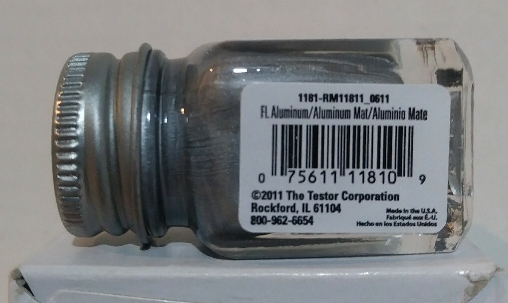 Testors Premium Paints 1181 TT, Flat Aluminum. eBay