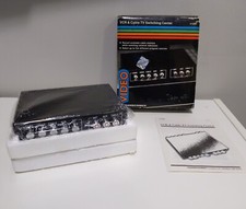Vintage USA Transcriber V120A Video Switching Center Retro Gaming Cable VCR TV