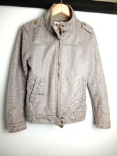 Billabong Women`s Short Jacket Size-s Grey From Pit To Pit-18.5inch