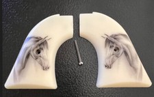 Heritage Rough Rider Pistol Grips Filly On Faux Ivory Abs Plastic Screw