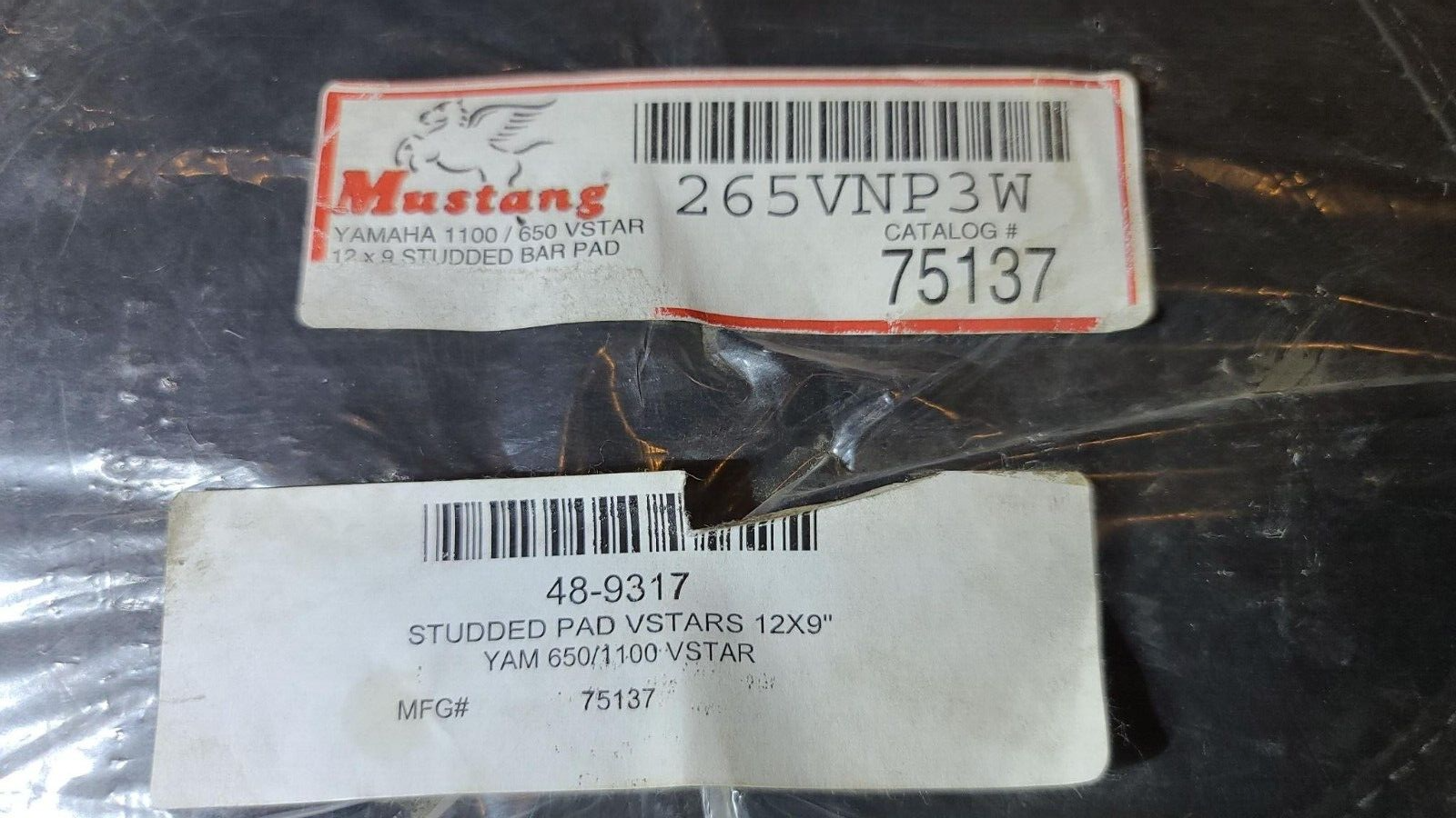Mustang - 75137 - Sissy Bar Pad, Studded with Conchos for sale 