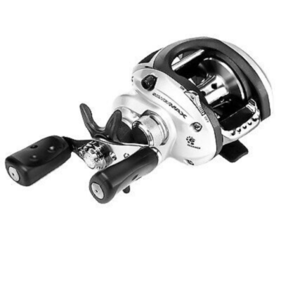 AW455 Abu Garcia Silver Max SMAX2 Bait Casting Reel! Old Stock. Unique Design! Take a Close Look at the Pics! Bass, Walleye, Pike