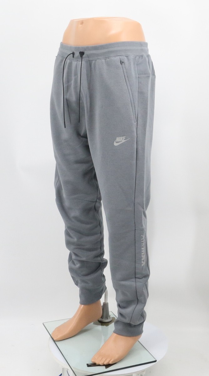 grey nike hybrid joggers