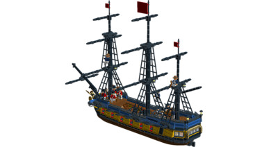lego royal navy ship