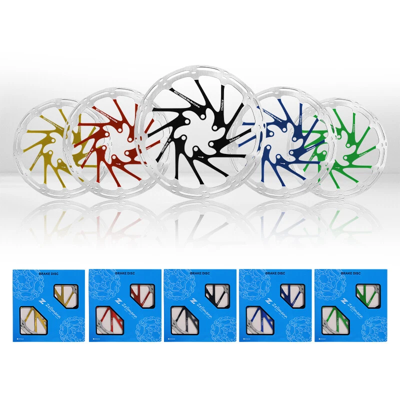 140/160/180/203mm MTB Road XC Dirt Bike Rotor Set Disc Brake With 6 Bolt Bicycle - image 2 of 4