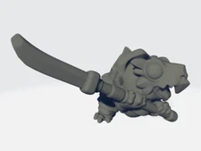 Capsule Chibi - Snapping Tortle W/Nagi