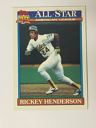 RICKEY HENDERSON Baseball Cards ***You Pick*** HOF Revised 5/16 - Picture 81 of 185
