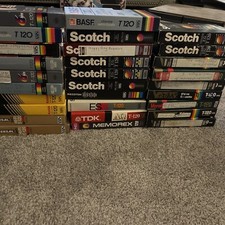 Used VHS Tape Various Brands