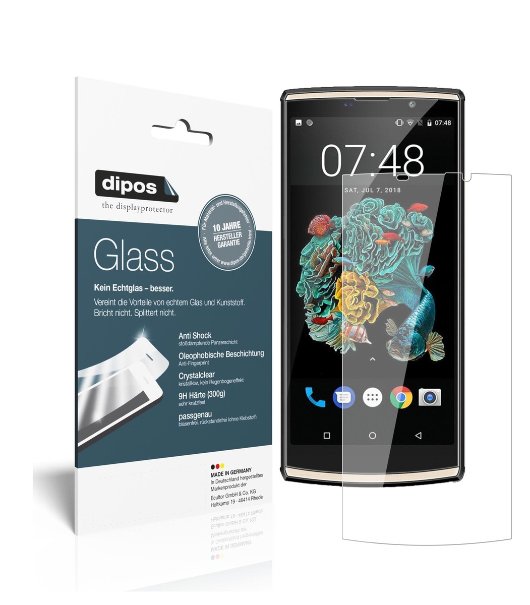 Dipos - 6x Pellicola Protettiva Compatibile Con Oukitel K9 Pellicola Di Protezione Cristallo 4051837427443