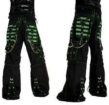 EXTREME BONDAGE SKATER GOTHIC PUNK ROCKER CYBER GOTH STEAMPUNK BIKER PANT