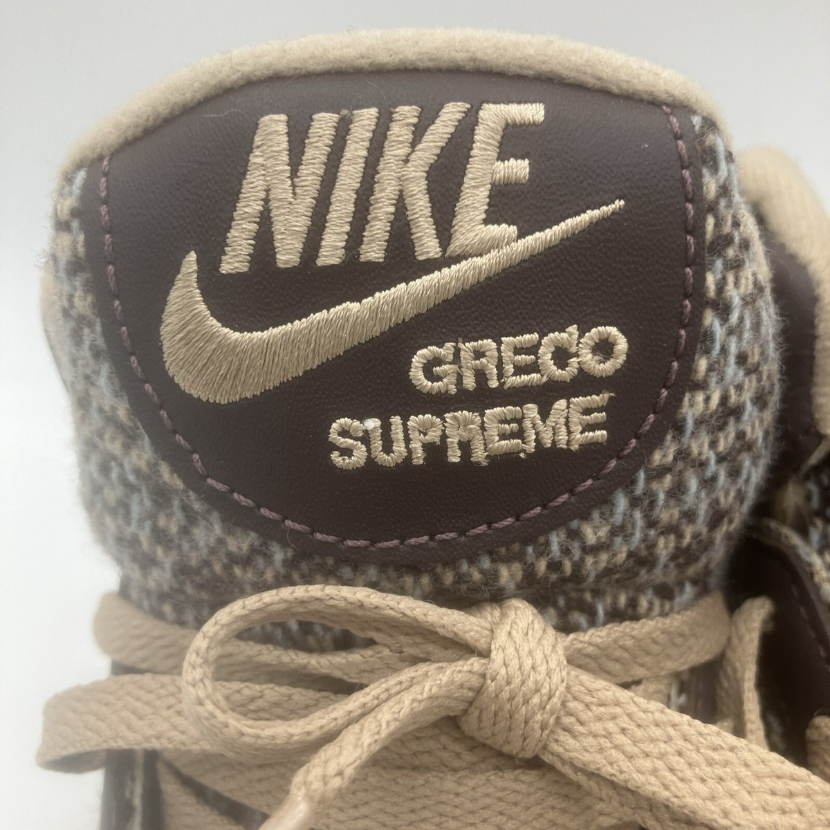 最終値下げ‼︎送込‼︎ subware stash recon レア 希少 nike 2007 Nike Greco Supreme Wrestling Sneakers Brown Tan 316553-291