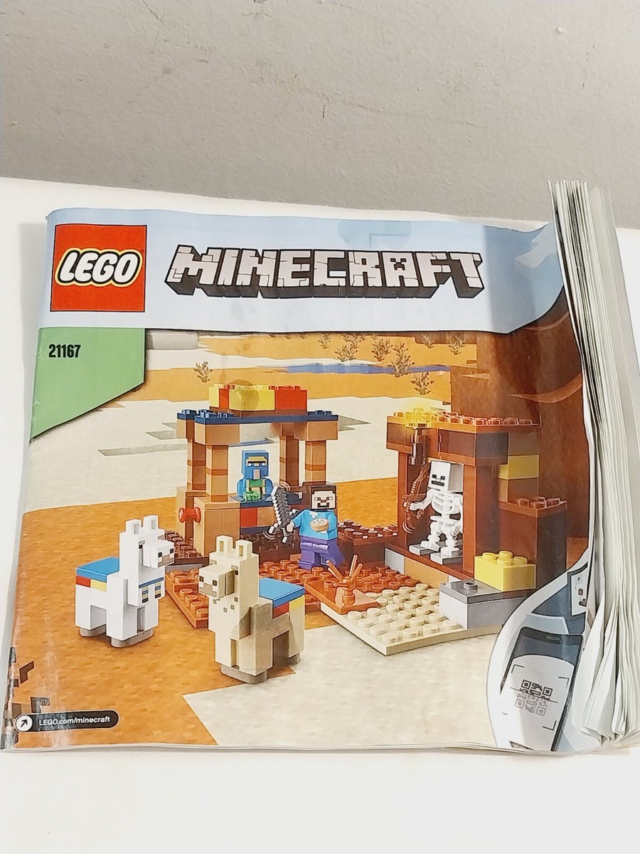 LEGO Minecraft: The Trading Post (21167)Incomplete For Parts With