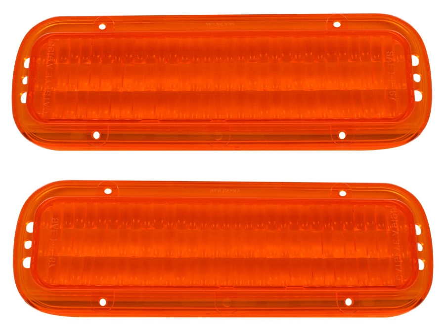 New Trim Parts Front Parking Light Lens Set For 67-72 GMC Truck