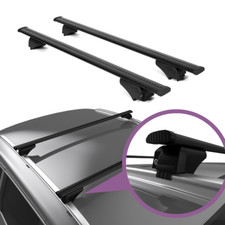 Erkul Universal Roof Rack Cross Bars Fits Flush Roof Rail For Cars Suvs Models