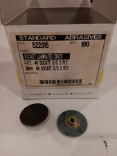 Standard Abrasives 522315 Q/C 1-1/2 40 Socatt S/C 2 Ply Qty 100