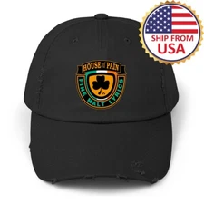House of Pain Black Distressed Hat Baseball Cap