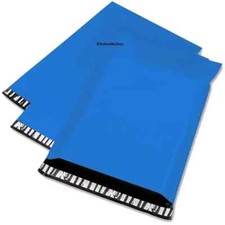 500 9x12 Blue Poly Mailers Shipping Envelopes Couture Boutique Quality Blue Bags