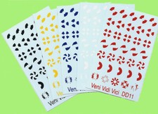 VENI VIDI VICI - WARGAMES - SHIELD TRANSFER DECALS 10mm 15mm 28mm