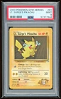 2000 LT. SURGE'S PIKACHU GYM HEROES PSA 9 MINT #81/132 POKEMON CARD TCG WOTC