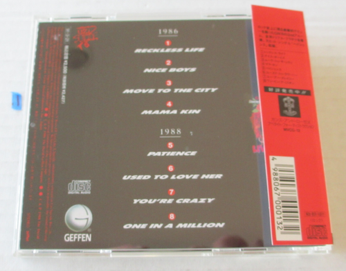 GUNS N ROSES - GN'R LIES CD JAPAN 1991 GEFFEN MVCG-13 80'S HAIR METAL GLAM POISON - Bild 2 von 10